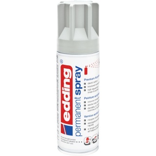 edding Permanentspray 5200 Premium Acryllack lichtgrau seidenmatt 200 ml