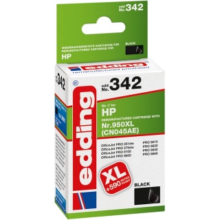 edding Tintenpatrone EDD-342 kompatibel zu HP 950XL schwarz