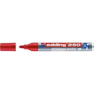 edding Whiteboardmarker 250 4-250002 Rundspitze rot