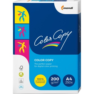 mondi Color Copy Kopierpapier 2100005110 A4 200 g 250 Blatt wei
