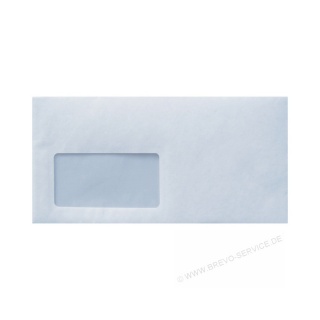 Briefhüllen DL Fenster haftklebend weiß 25er Pack