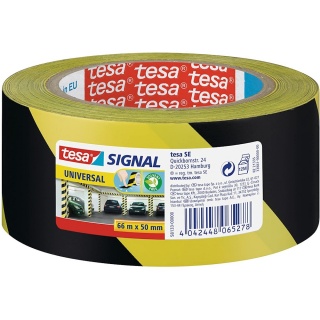 tesa Signal Universal Markierungsband 58133 50mm x 66m gelb/schwarz